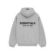 Fear of God Essentials Fleece Hoodie II - Heather Grey