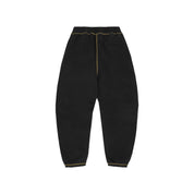 Corteiz Alcatraz Sweatpant - Black & Honey Yellow