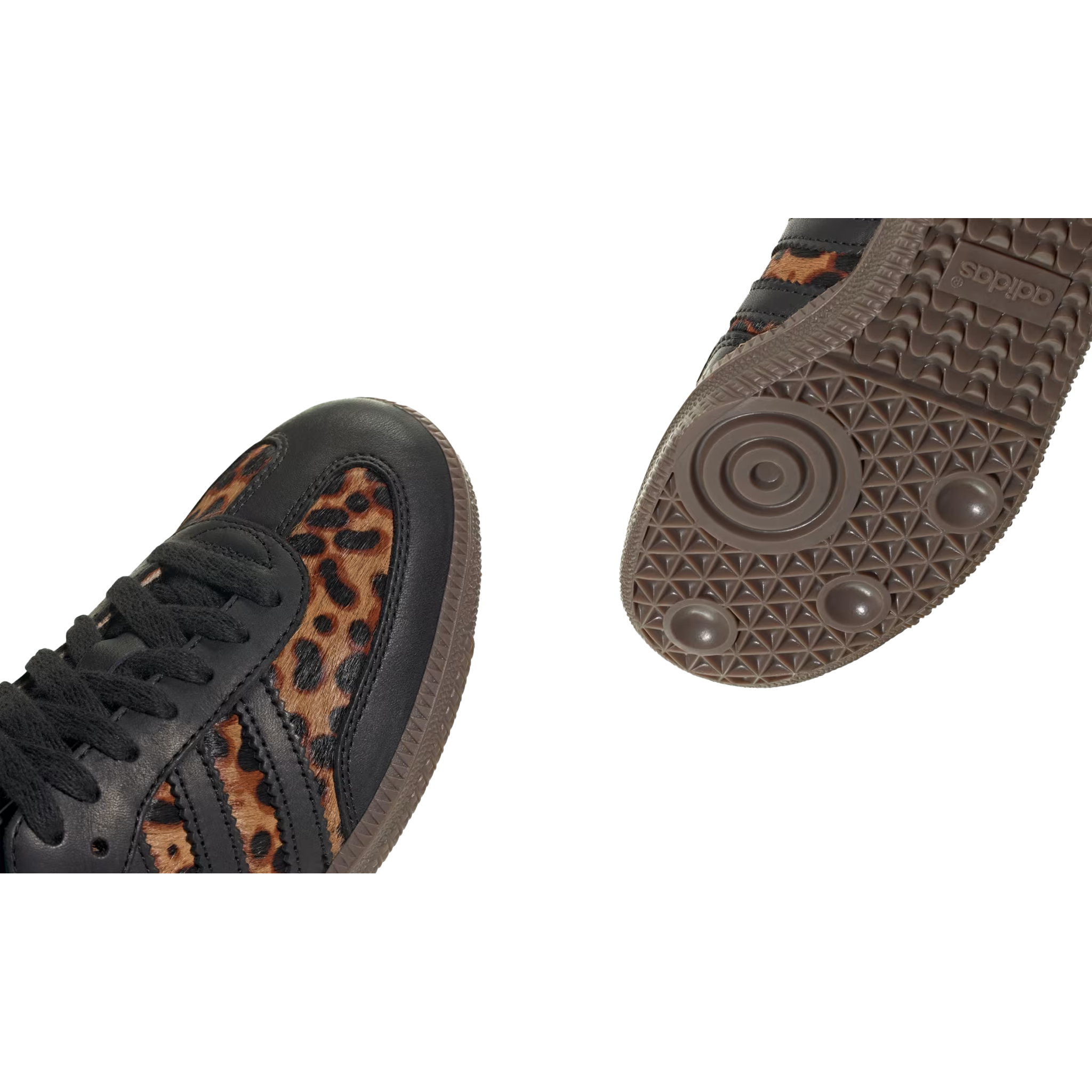Adidas Samba OG - Black Green Leopard