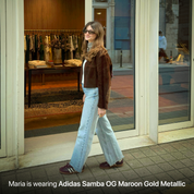 Adidas Samba OG - Maroon Gold Metallic