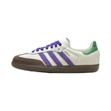 Adidas Samba OG - Off White Core Purple Green Brown