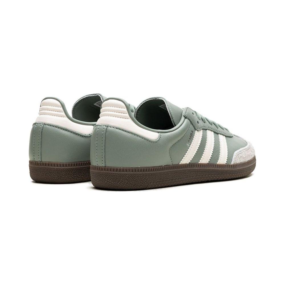 Adidas Samba OG - Silver Green Chalk White