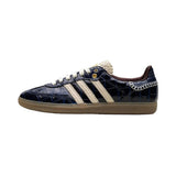 Adidas Samba - Wales Bonner Navy Blue Croc