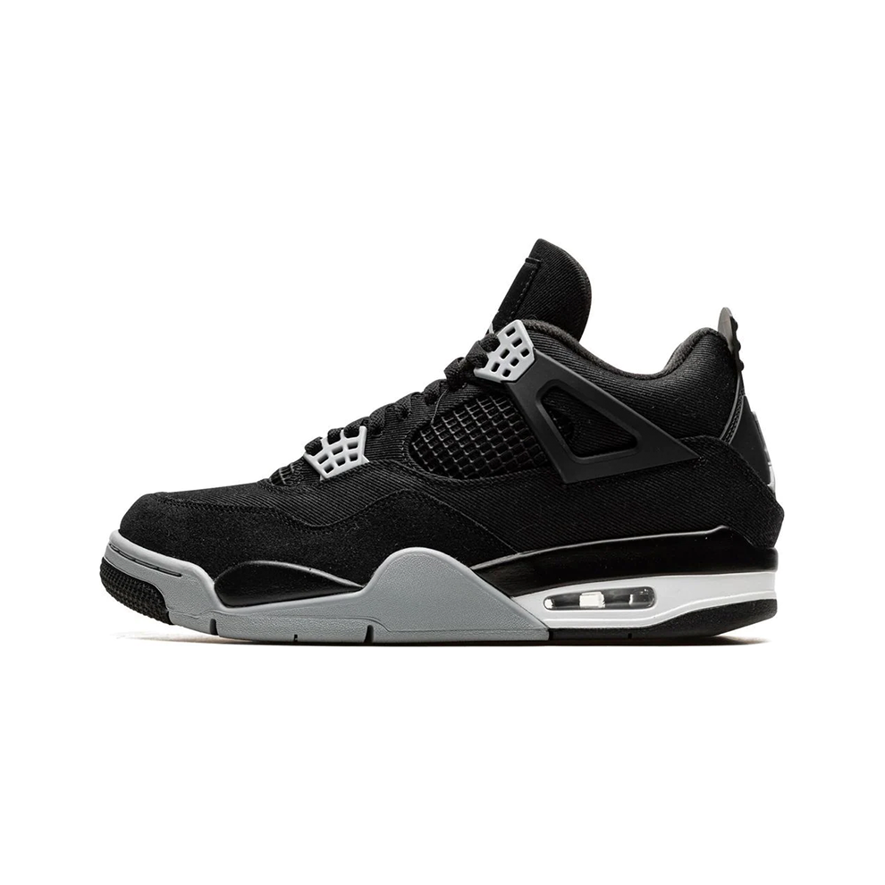 Air Jordan 4 - Black Canvas