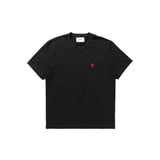 Ami Paris Ami De Coeur T-Shirt - Black