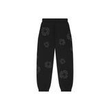 Denim Tears Mono Wreath Sweatpants - Black