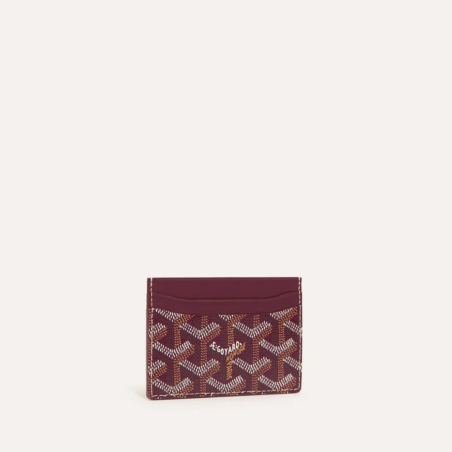 Goyard Saint Sulpice Card Holder - Bordeaux