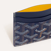 Goyard Saint Sulpice Card Holder - Navy Blue