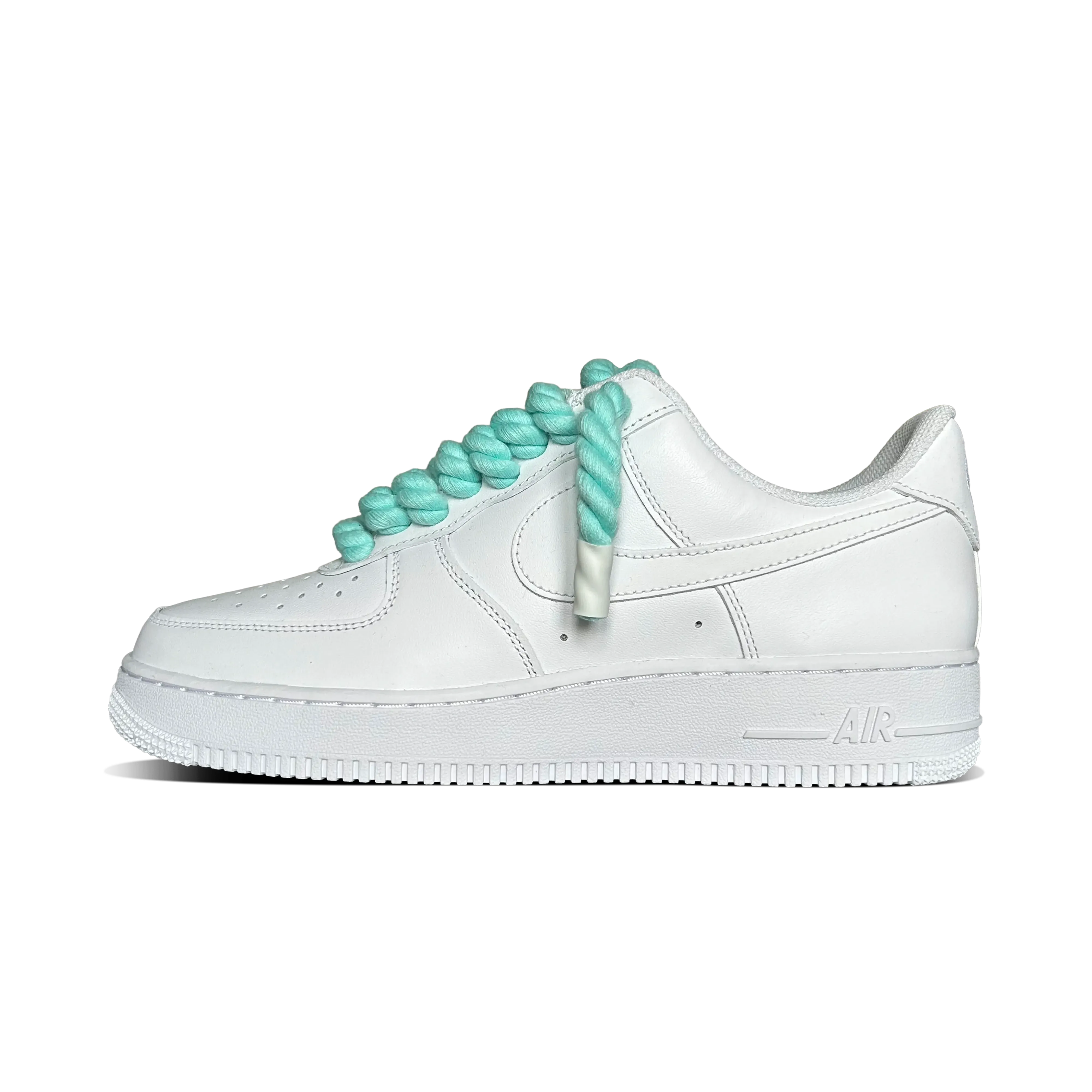Nike Air Force 1 Low Rope Laces - Turquoise