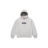 Supreme Box Logo Hooded Sweatshirt - Heather Grey